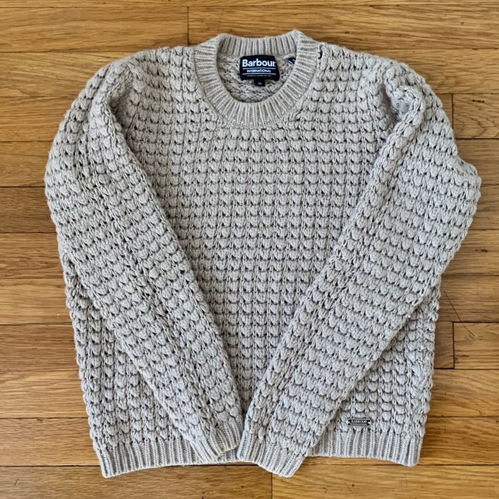 Barbour intl enduro knit sweater